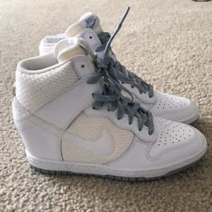 Women’s Nike Dunk Sky High wedge Sneakers